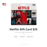 بطاقة شحن Netflix بقيمة 25 دولار