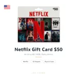 بطاقة شحن Netflix بقيمة 50$