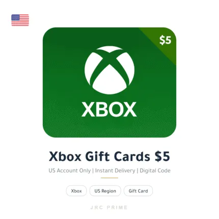 بطاقة شحن Xbox - فئة 5$